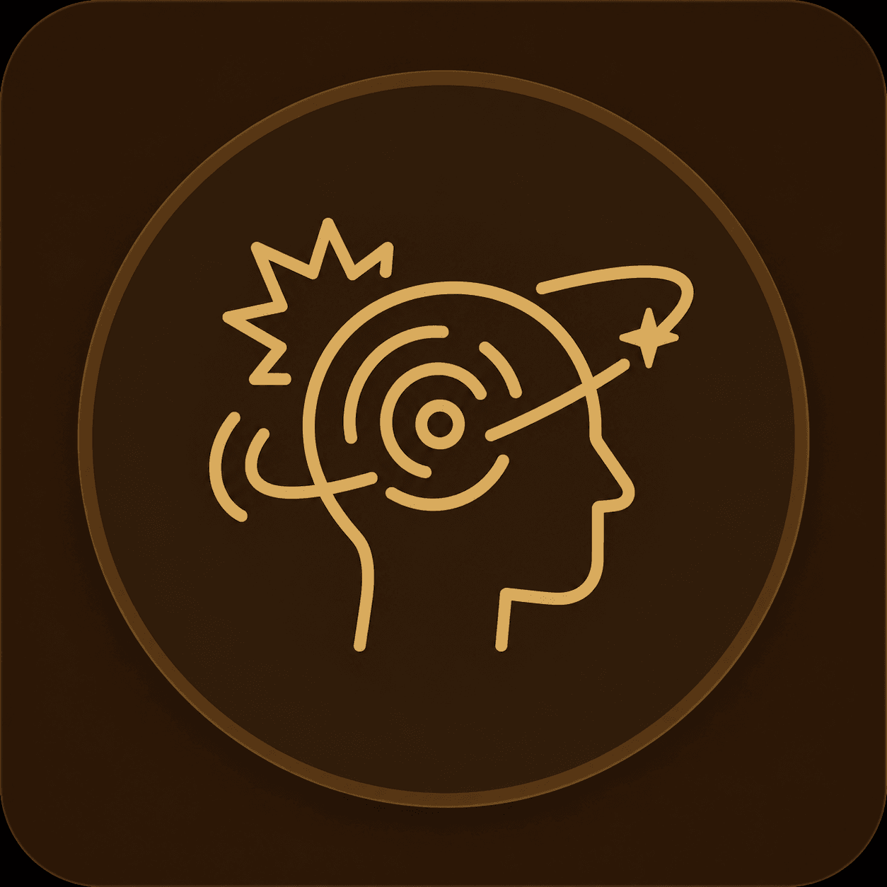 Icon representing post-concussion symptoms